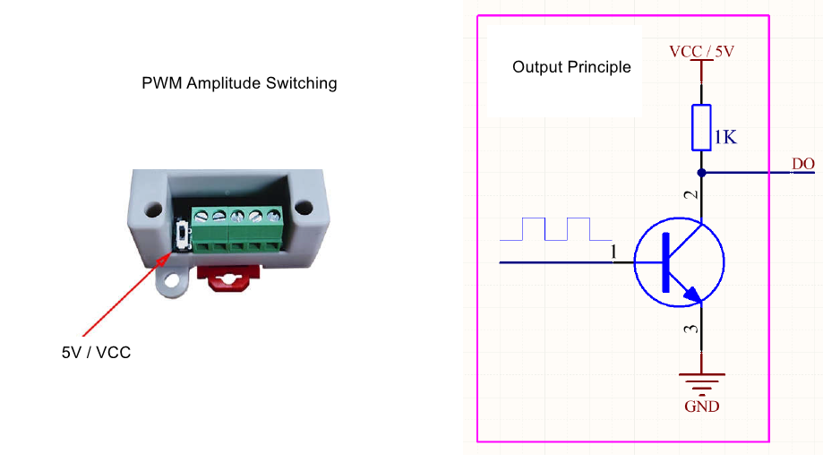 Amplitude switching
