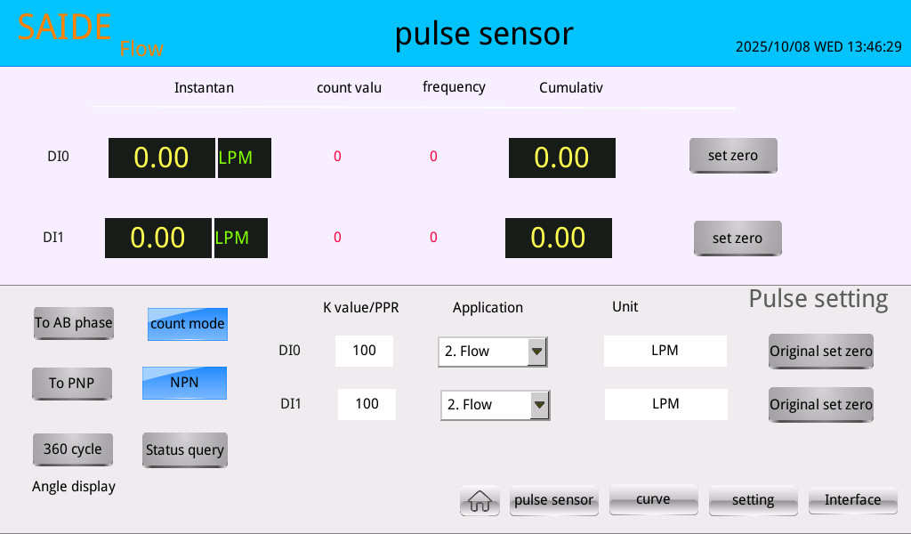 Pulse Acquisition Interface